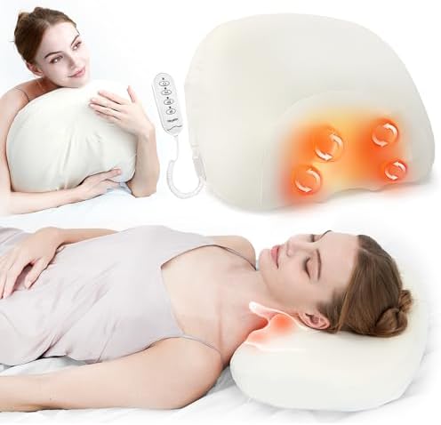 Neck Massager Pillow for Pain Relief deep Tissue, Shiatsu Neck an...