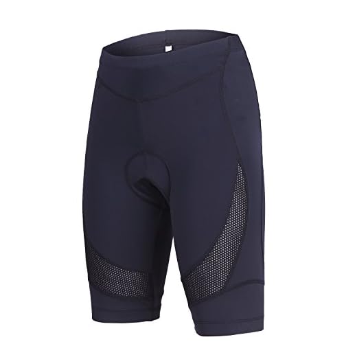 beroy Womens Bike Shorts with 3D Gel Padded,Cycling Women's Shorts (M, Black)