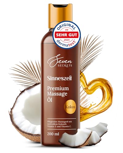 Massageöl für genussvolle Massagen 200ml XXL intimgeeignet...