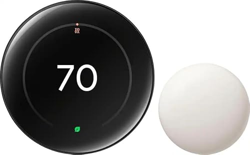 Google Nest Learning Thermostat 4th Gen (Obsidian)