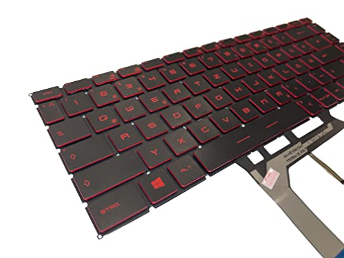 HT-ImEx - Duits - toetsenbord met rode verlichting compatibel met MSI GF63 8RC-053BE, GF63 Thin 10SCXR-052, GF63 8RC… - Image 4