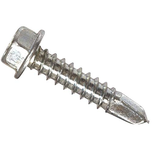 Tornillos autoperforantes Hexagonal 8x0.75 pulg 100 un miniatura 1