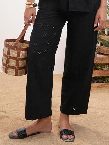 Image of Vishudh Women's Tailored Trouser | Sleek & Comfortable Pants for Work or Leisure