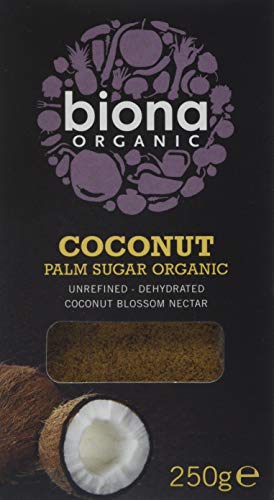Biona Organic Coconut Palm Sugar 250 g (Pack of 3)