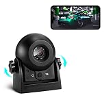 Reversing Camera Wireless WiFi Backup Camera Car Reversing Camera Magnetic Night Vision/IP68 Waterproof Rear View Camera Parking Camera Compatible with Android&iOS for Car Truck, RV, Van, Trailer