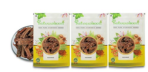 Image of IndianJadiBooti Kachnar Chaal (900g Pack of 3) | Raw & Dried Bauhinia Variegata Bark | Ayurvedic Herb for Thyroid Support & Glandular Wellness | Natural Kanchanara | Authentic & Sifted