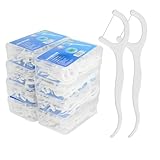 leruiyezs 400 Piezas Arcos Dentales con Hilo Dental Arcos for Limpieza Interdental con Mango Ergonómico y Punta de Mondadientes Cajas Portátiles for Uso Diario en Hogar Oficina y Viajes,flosser dental