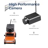 Syrisora mini voiture 1/64 FPV drift avec caméra WiFi orange photo 3