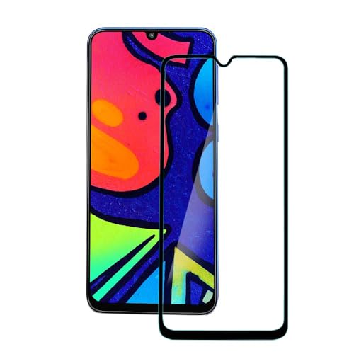 Image of Military-Grade Tempered Glass Screen Protector Compatible for Samsung Galaxy F41 with Edge to Edge Coverage and Easy Self Installation kit (Samsung Galaxy F41)