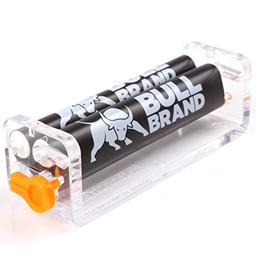 Bull Brand - Rodillo de mano ajustable para tabaco y tabaco