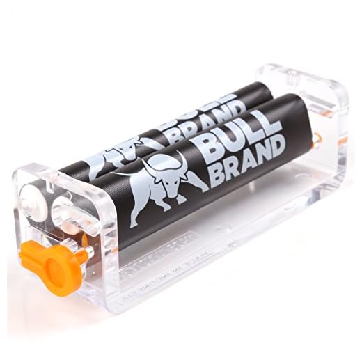 Bull Brand Rouleau à tabac réglable fin et ultra fin