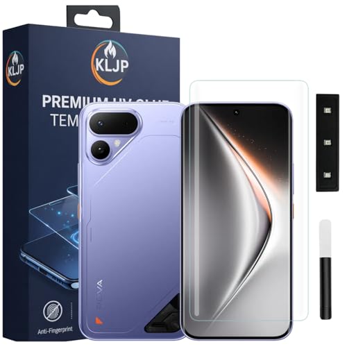 Image of Advanced HD+ UV Tempered Glass Screen Protector For TECNO POVA Curve 2 5G (Pack of 1) Full Adhesive UV Curved Screen Protector Case Friendly HD Clarity with installation kit