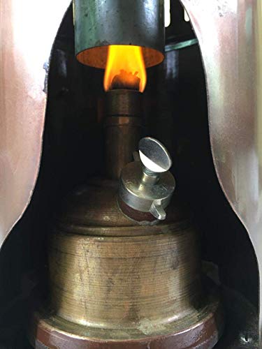 Image of Antique Vintage Kerosene Operated Museum Decor Steam Fan (27 Inch Height)