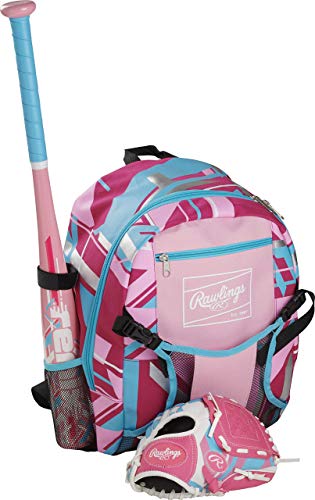 Rawlings | REMIX T-Ball & Youth Baseball Glove | Right Hand Throw | 9" | Pink Rawlings | REMIX T-Ball & Youth Baseball Glove | Right Hand Throw | 9" | Pink - Image 4
