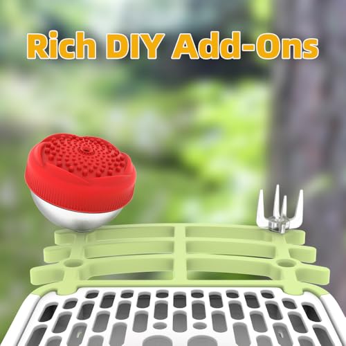 Smart Bird Feeder with Camera, AI Bird Species Identification Solar Powered Panel, 4k HD Video Bird House with Camera for Outside Garden, Instant Arrival Alerts, Ideal Gifts for Lover — view 5