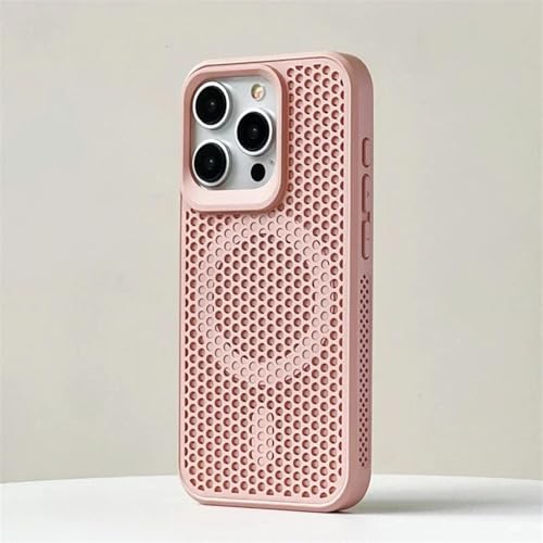 Coque iPhone 12 anti surchauffe magnétique avec trou de dissipation