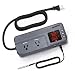 Inkbird Temperature Controller ITC-608T Pre-Wired AC Dual Stage Outlet Thermostat with 12 Period Time Stage 1800W ETL Listed Homebrew Reptile Breed