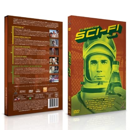 Clássicos Sci-Fi Vol. 9 - Edição Limitada com 7 Cards (Caixa com 3 DVDs)