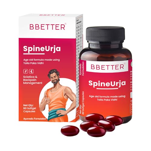 BBETTER Store BBETTER SpineUrja 60 Softgels - Image 2