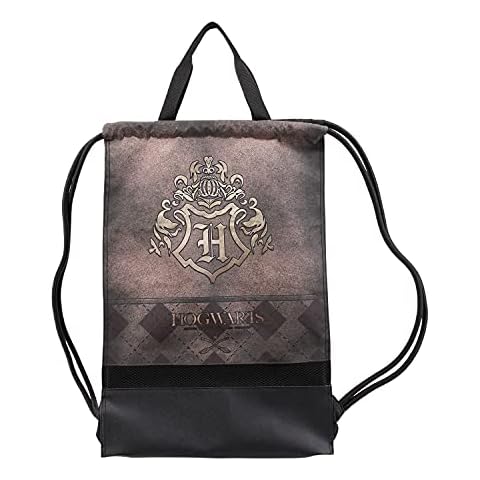 Harry Potter Gold-Storm Drawstring Gymsack with Handles Cover