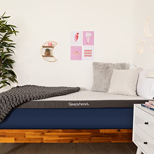 Sleepyhead 3-Inch Twin Xl Mattress Topper - Gel-Infused Memory Foam Topper With Washable Cover - College Dorm Room Essential (Twin Xl, 3'' Gel Topper) #TOP6