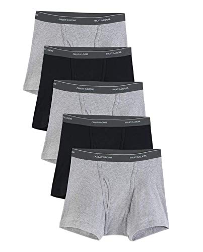 Fruit of the Loom Mens 5 pack boxer briefs