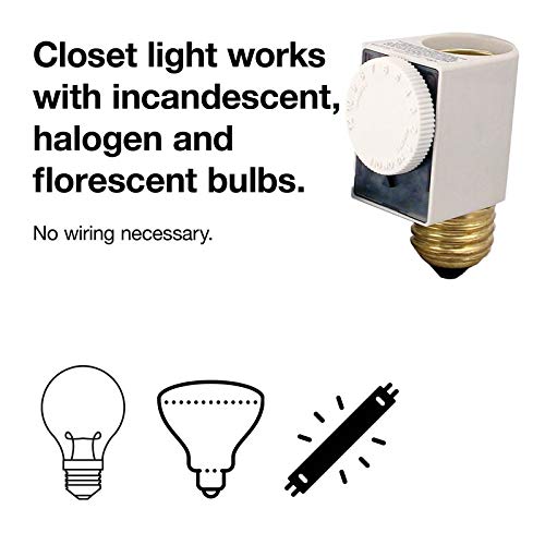 Automatic Motion Sensing Closet Light W/Timer, Indoor _Pl300 #TOP6