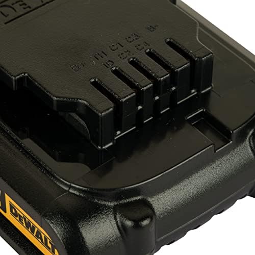 DeWalt DCB181-XJ 18V XR Lithium-Ion 1.5Ah Battery, Yellow/Black, 1.57 in*3.94 in*2.36 in