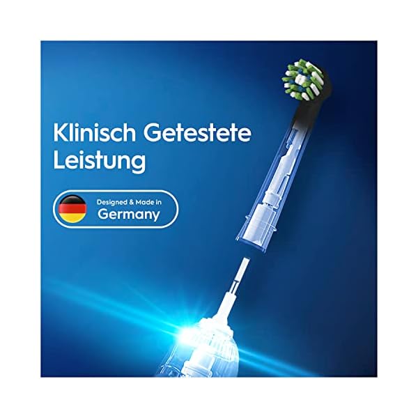Oral-B CrossAction Aufsteckbürsten für elektrische Zahnbürste, 12 Stück, Mundreinigung mit CleanMaximiser-Borsten… – Bild 8