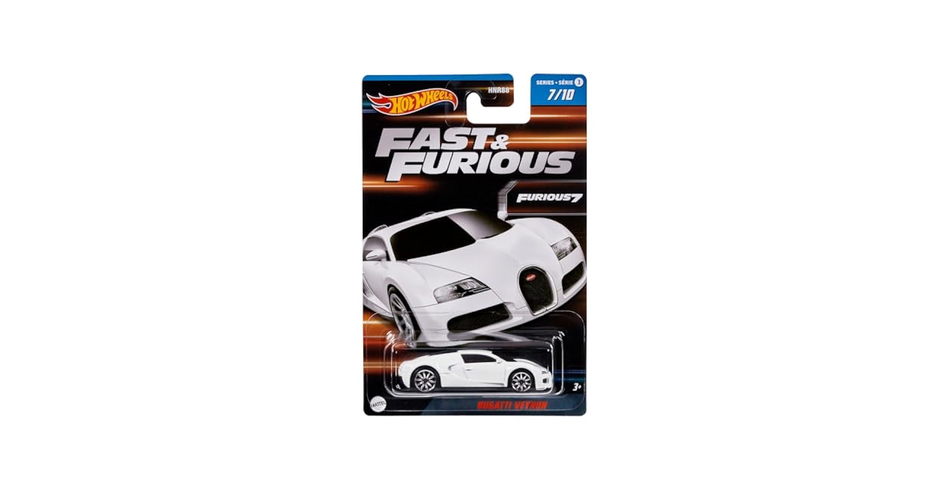 Hot Wheels Fast & Furious Bugatti Veyron 7/10 Series 3
