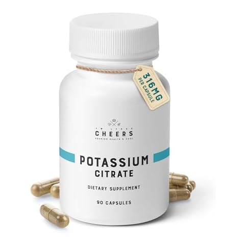 Cheers - Potassium Citrate, Vegan Supplement for Cardiovascular Health Cover