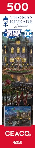 Ceaco 2415-16 Thomas Kinkade - Justice League - Wayne Manor - 500 Piece Jigsaw Puzzle thumb #7