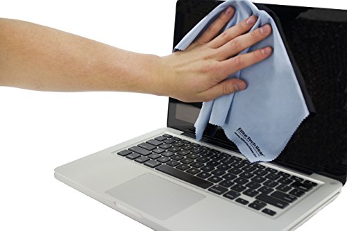 The Most Amazing Microfiber Cleaning Cloths - Use for Cell Phones Tablets Computer LCD TV Screens Camera Lens Eye Glasses Sunglasses Delicate Surfaces etc. - Protect Your Investments - 100% Satisfaction Guarantee 4) 4 Pack OVERSIZED AD - Image 5