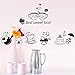 Produktbild Küche Wandaufkleber Kaffee Süßes Essen Diy Wandkunst Aufkleber Dekoration Ofen Esszimmer Hall Tapeten Pvc Wandtattoos/Kleber 65 * 35Cm