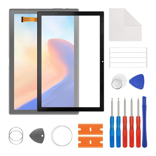 Verre avant de rechange compatible Blackview Tab 8 avec lentille externe