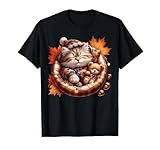 Photo Gallery cute fall cat graphic for cat grandma and autumn kitten mom maglietta Photo Gallery cute fall cat graphic for cat grandma and autumn kitten mom maglietta