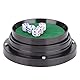 Demeras Dice Roller Cup Professionelle automatische Würfel Cup Shaker Transparente Kunststoffabdeckung Unterhaltung für KTV Pub Bar Würfelspiele