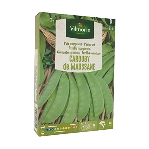 Semillas Guisante Cometodo Tirabeque Carouby (Enrame) Mangetout Cover