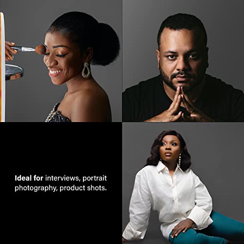 Limostudio 10 X 20 Ft. / 120 X 240 Inch Large Gray Backdrop Background Screen, Premium Density 150 Gsm Thick Texture, Professional Photo Video Studio Synthetic Muslin, Grey Multi Purpose, Agg2330 #TOP3