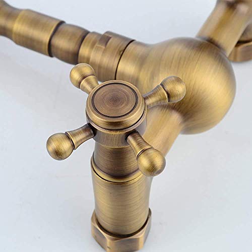Robinet de lavabo mural pivotant à 360° pour gagner de l'espace