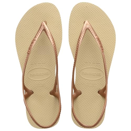 Havaianas - Sunny II, Sandalias Cómodas y Duraderas, con Tira de Cierre en Talón, Aporta Estabilidad, Tiras Finas, Mujer