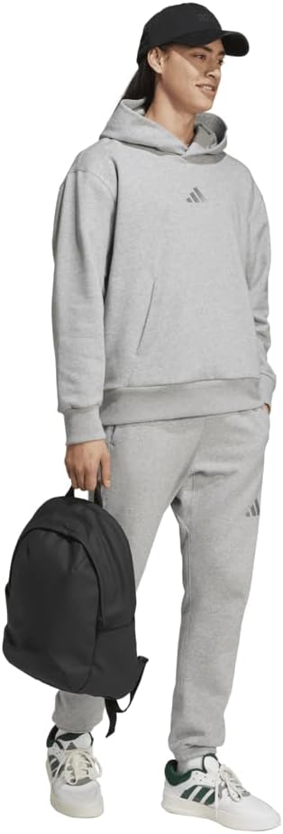 Adidas Mens All Szn Fleece Regular Tapered Pants - Image 6