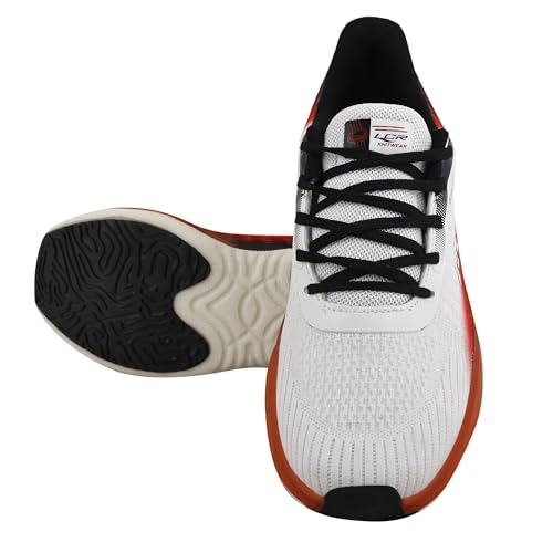Image of Lancer Mens Energy-25wht-red Running Shoes