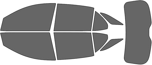 Miniatura 23 de Rvinyl Kit de tinte de ventana compatible con Chevrolet Equinox 2018-2024 - Kit de precorte delantero - 20% Parte delantera - 20%,Parte delantera