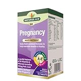 Natures Aid Pregnancy Multi-Vitamins and Minerals Tablets (23 Essential Vitamins and Minerals, 60 Tablets, Before, During and After Pregnancy, Vegan Society Approved, Made in the UK)