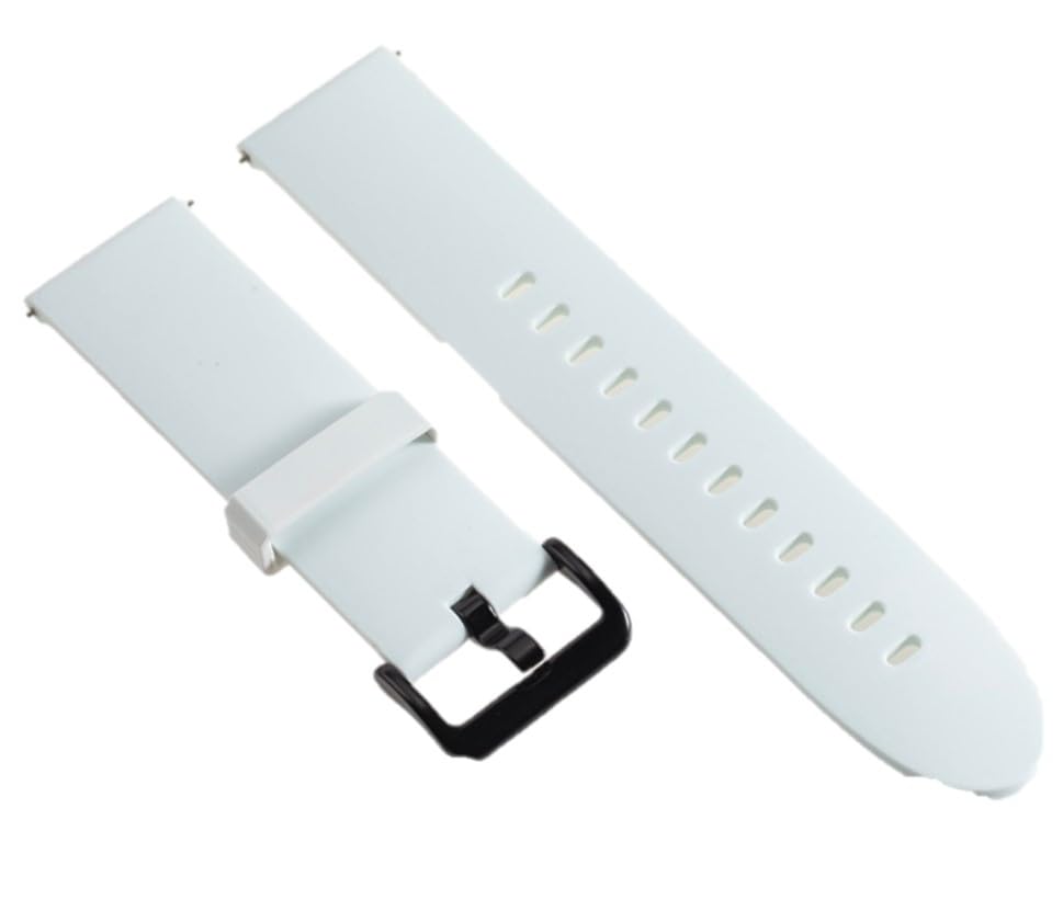 Panda Bobo for Reflex Active Watch Strap Silicone Replacement Watch Band Series 4/5/6/7/9/10/12/13/14/15/16/23/26 (White) โ image 1