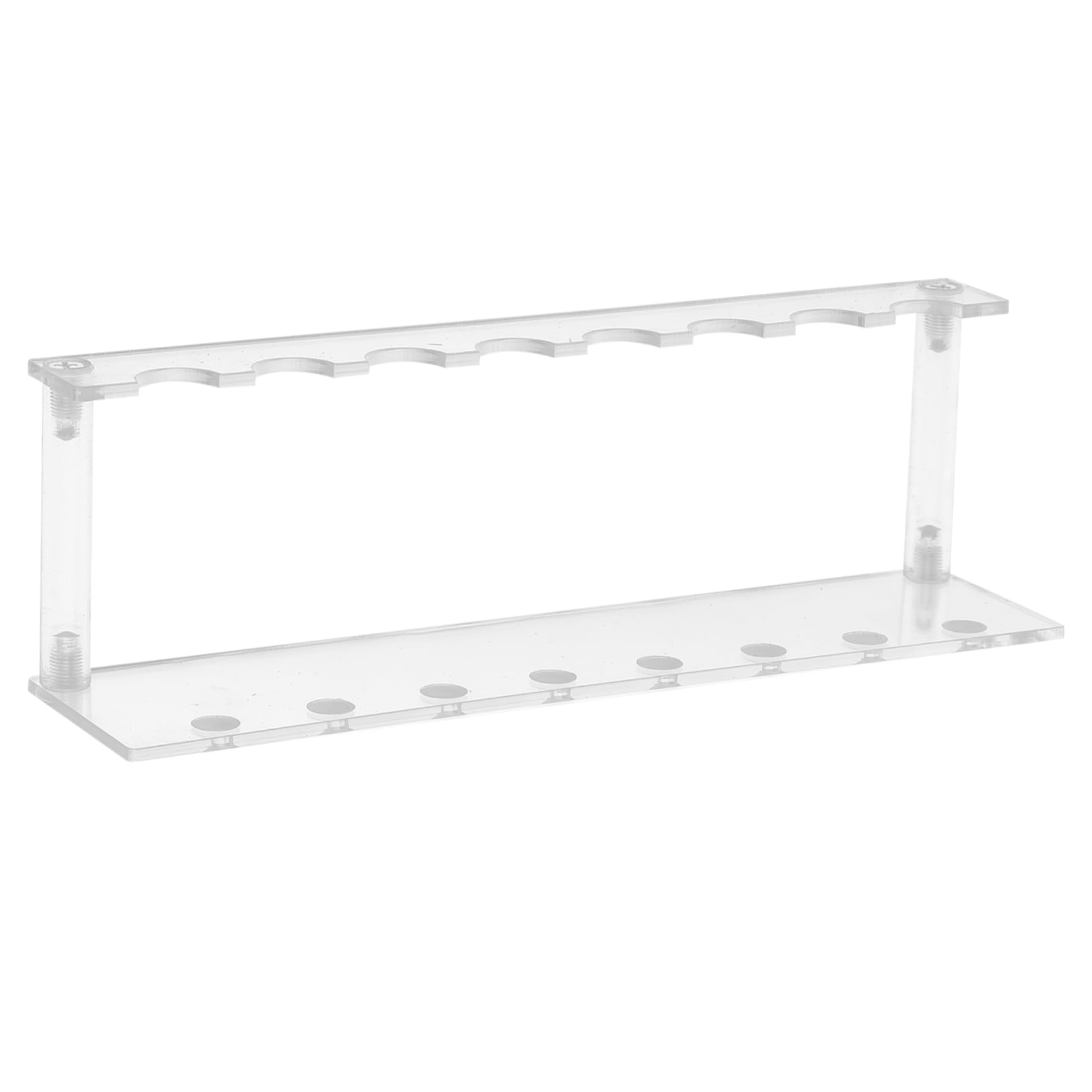 SECFOU 5sets Portapenne Trasparente Con Scomparti Per Cancelleria e Makeup Organizer Da Scrivania Elegante e Pratico