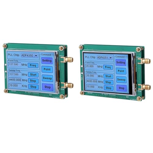Generador de señal RF ADF4351 y barrido con pantalla táctil 35M-4.4G SMA 2