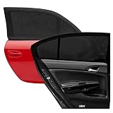 Car Window Shade, Upgraded Breathable Mesh Car Rear Side Window Sunshades Protect for Baby Kids from