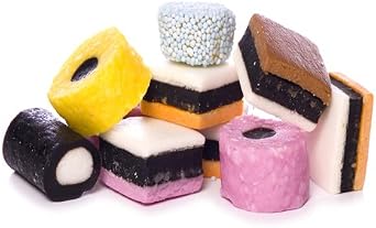 Liquorice Allsorts 250 gram bag 1/4 kilo